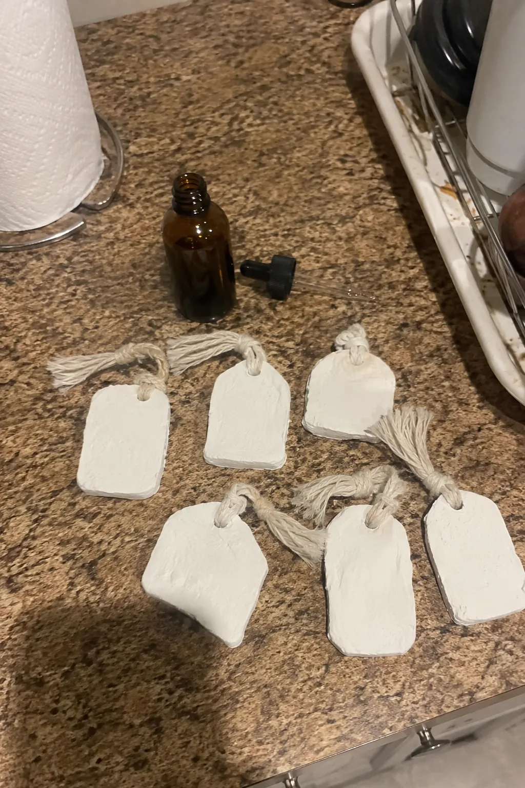 Aroma stone car tags