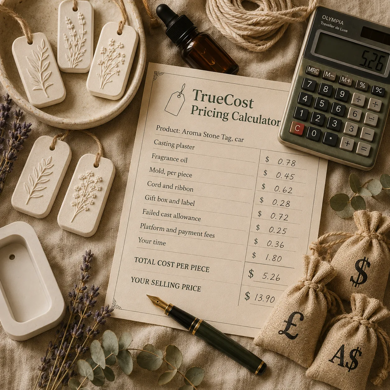 TrueCost Pricing Calculator
